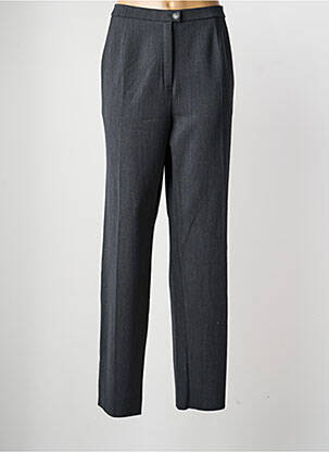 Pantalon droit taille à pinces taille normale gris KARTING femme
