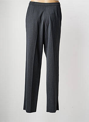 Pantalon droit taille à pinces taille normale gris KARTING femme