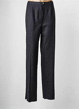 Pantalon droit taille à pinces taille normale gris KARTING femme