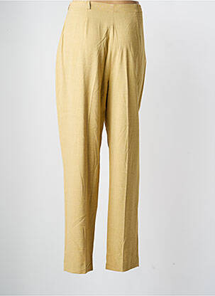 Pantalon droit taille à pinces taille normale vert BREAL femme