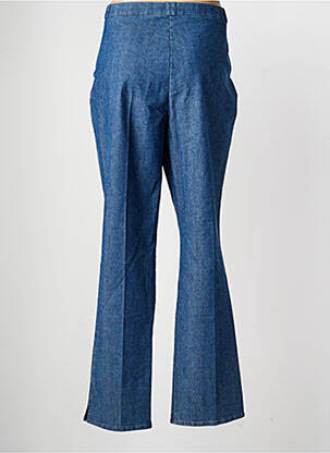 Jeans coupe droite stretch taille normale bleu QUATTRO femme