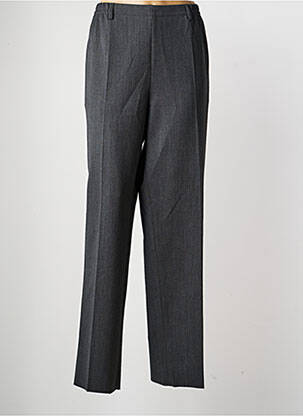 Pantalon droit taille élastique taille normale gris KARTING femme