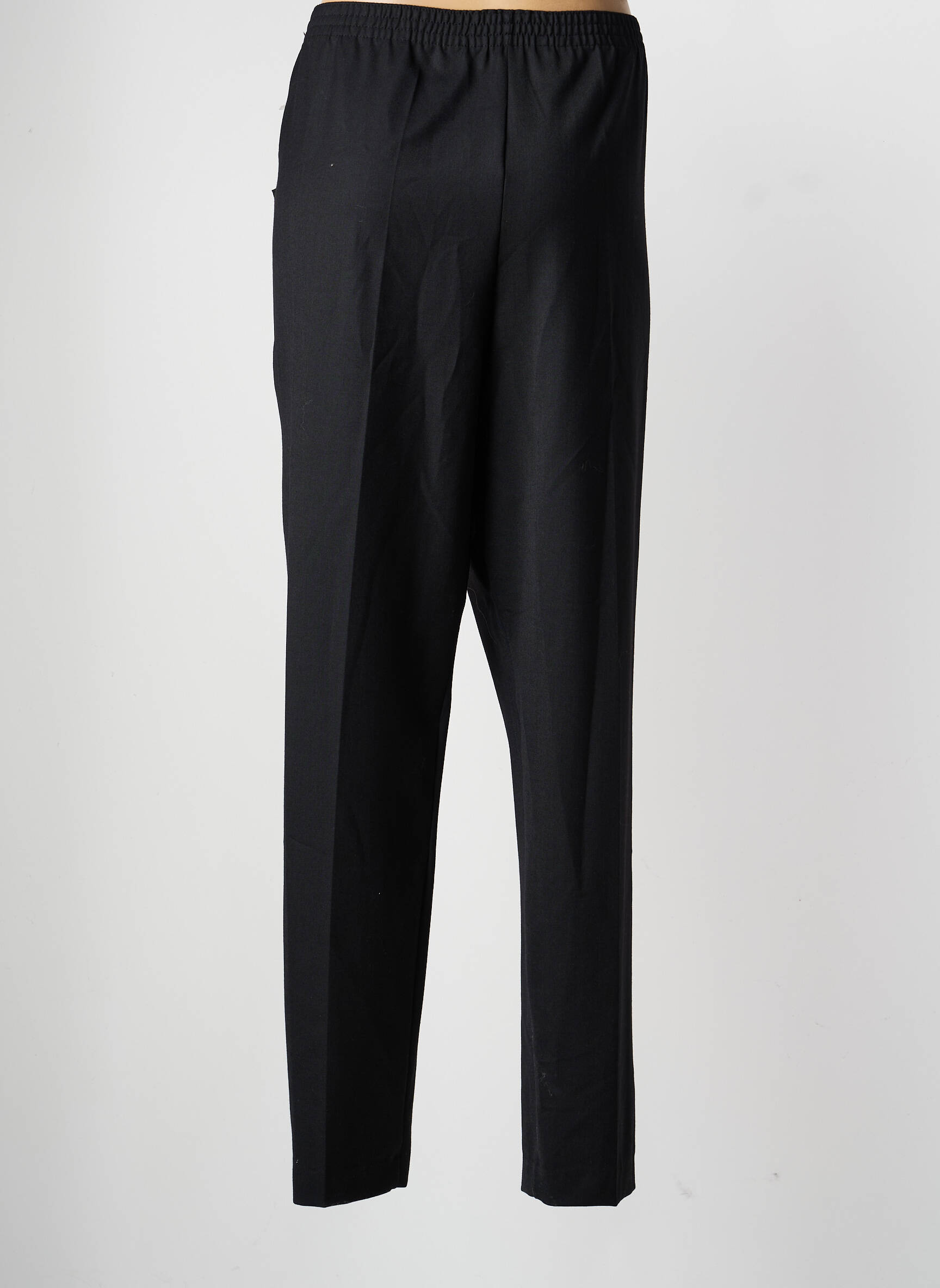 Pantalon slim taille élastique taille normale noir GRIFFON femme