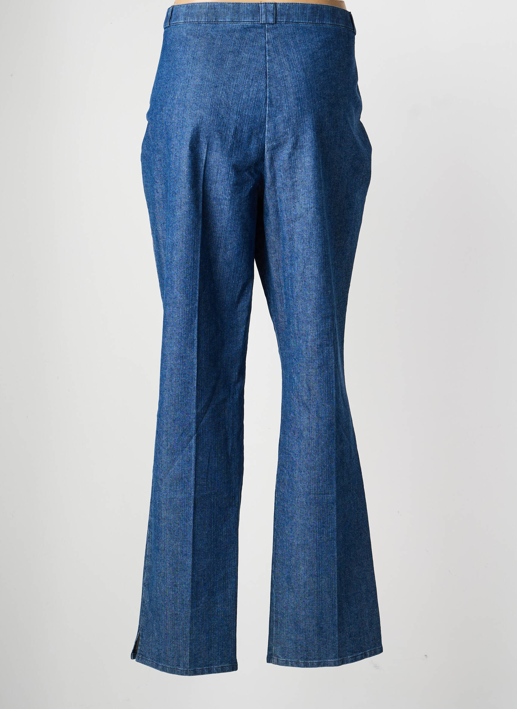 Jeans coupe droite stretch taille normale bleu QUATTRO femme