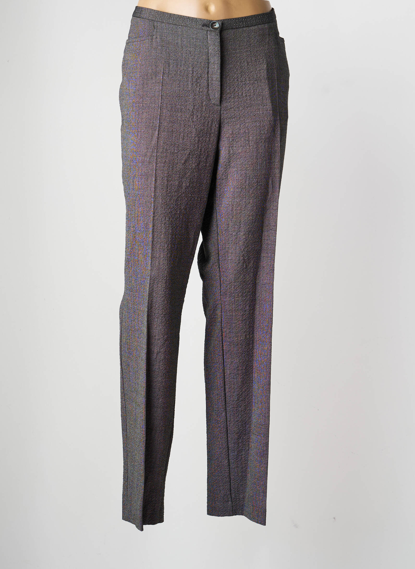 Pantalon slim poches gris FINNKARELIA femme