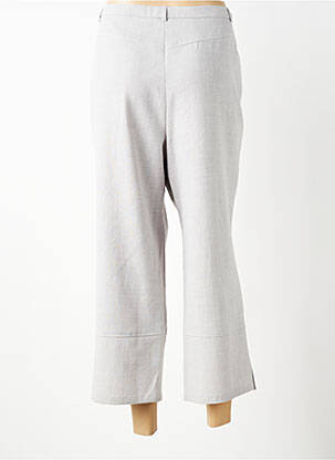 Pantacourt coupe droite taille normale gris PAUPORTÉ femme