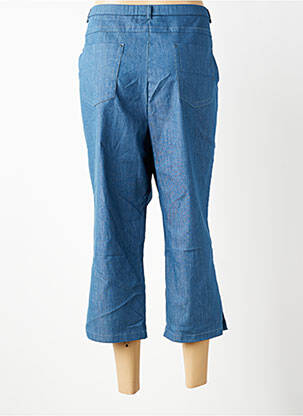 Pantacourt taille normale taille normale bleu PAUPORTÉ femme
