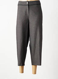 Pantacourt coupe droite taille normale gris LEWINGER femme