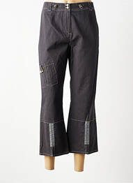 Pantacourt taille normale taille normale gris UN POINT C EST TOUT femme