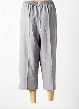 Pantacourt coupe droite taille normale gris GRIFFON femme
