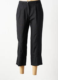 Pantacourt taille élastique taille normale noir PAUPORTÉ femme