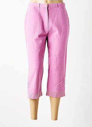 Pantacourt taille normale taille normale rose QUATTRO femme