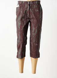 Pantacourt taille normale taille normale marron QUATTRO femme
