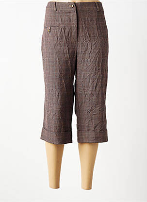 Corsaire taille normale taille normale marron QUATTRO femme