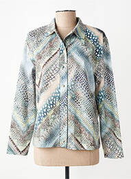 Chemisier coupe cintrée manches longues gris GRIFFON femme