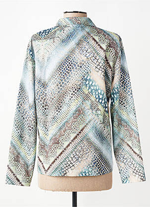 Chemisier coupe cintrée manches longues gris GRIFFON femme