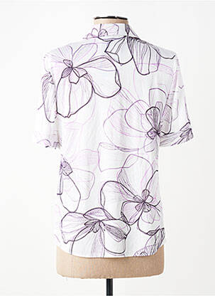 Chemisier manches courtes manches courtes violet FINNKARELIA femme