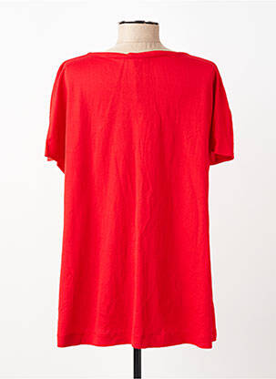 Top manches courtes manches courtes rouge FA CONCEPT femme