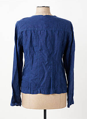 Veste casual col rond bleu OLSEN femme