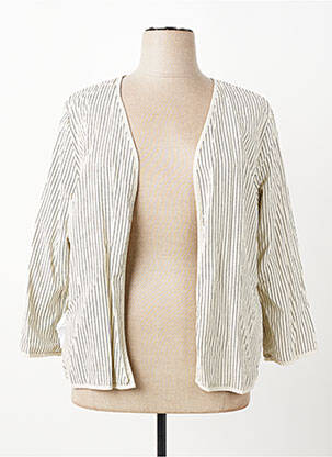 Veste casual coupe droite beige OLSEN femme