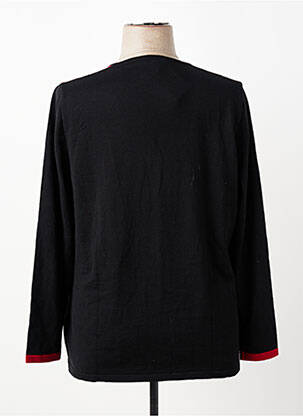 Gilet manches longues fermeture boutonnée sur le devant rouge PAUPORTÉ femme