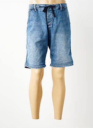 Bermuda tissage denim bleu SALSA homme