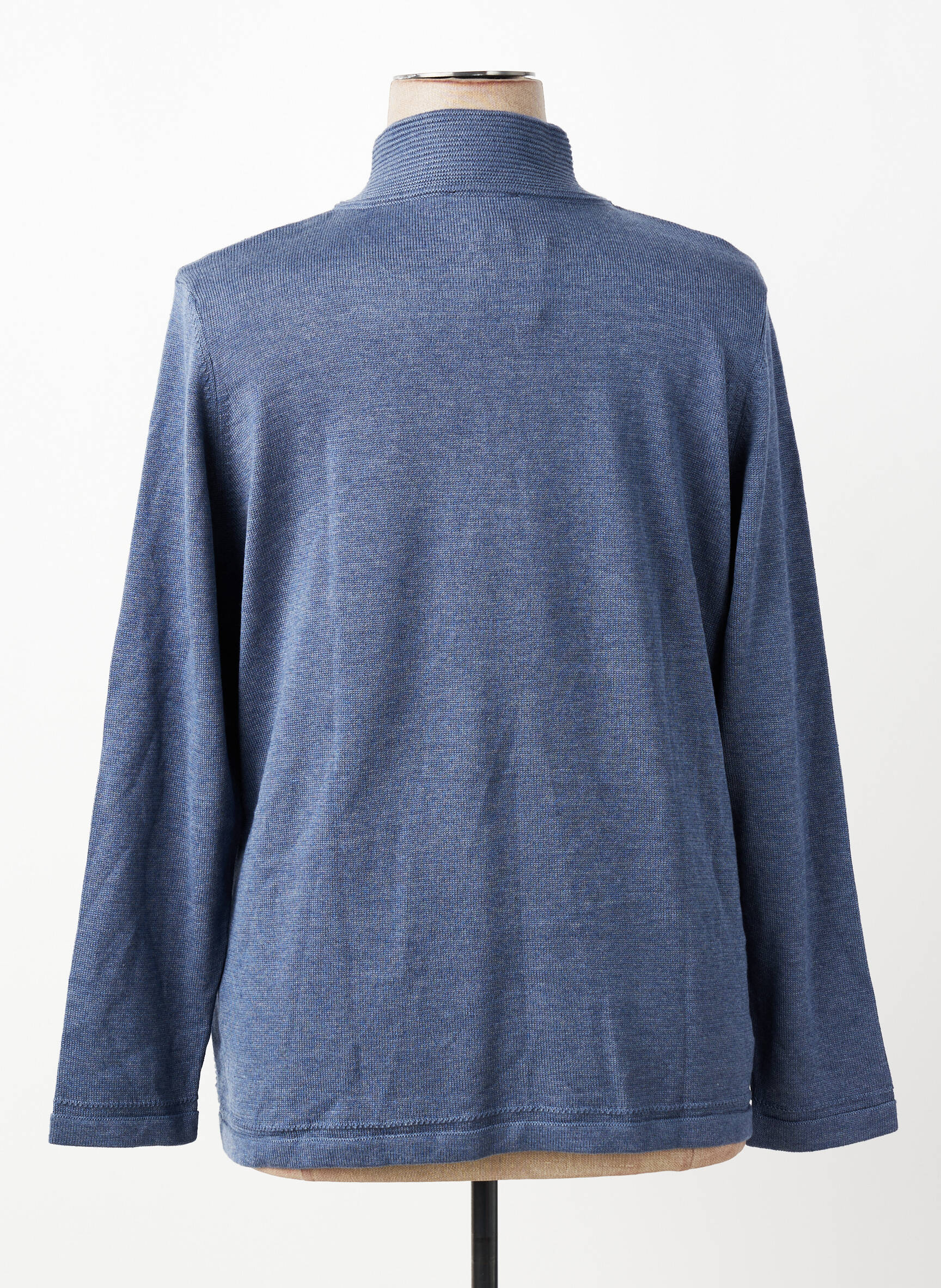 Gilet manches longues manches longues bleu OLSEN femme