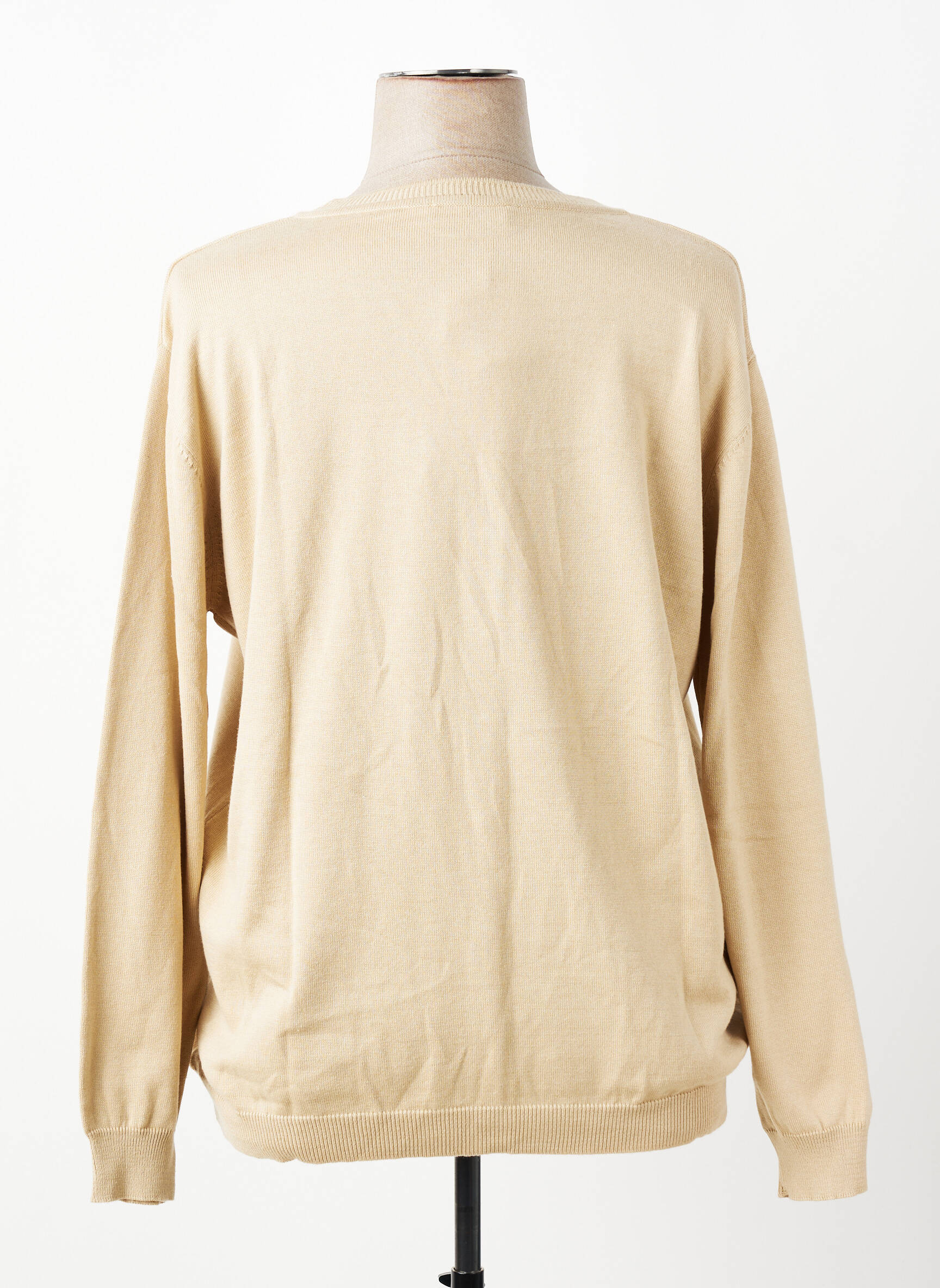 Gilet manches longues fermeture boutonnée sur le devant beige GRIFFON femme