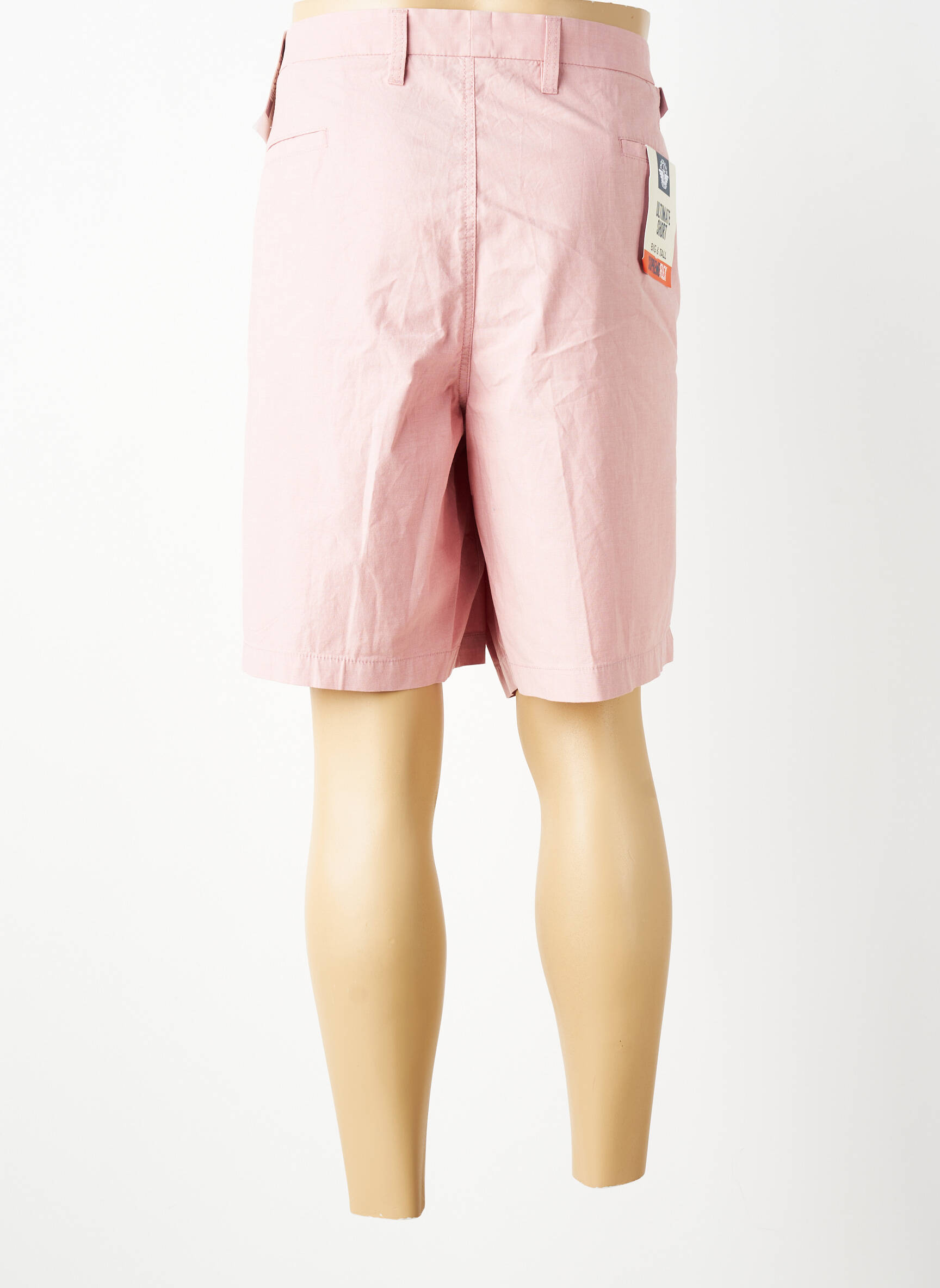 Bermuda coupe droite rose DOCKERS homme