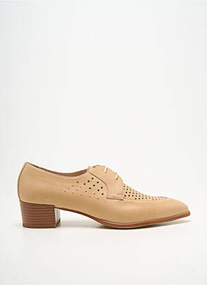 Derbies bout pointu talon de 4 à 6cm marron PERTINI femme