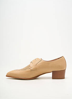 Derbies bout pointu talon de 4 à 6cm marron PERTINI femme