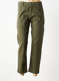 Pantalon slim poches vert HAPPY femme
