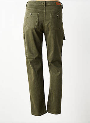 Pantalon cargo slim vert HAPPY femme