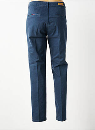Pantalon slim poches bleu HAPPY femme