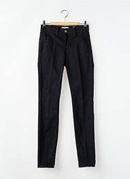 Pantalon slim poches noir HAPPY femme