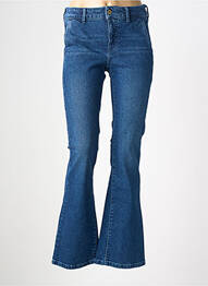 Jean coupe flare poches bleu HAPPY femme