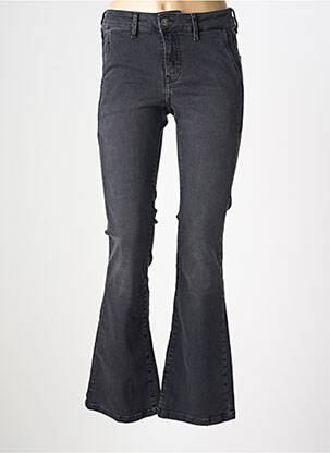 Jean coupe flare poches noir HAPPY femme
