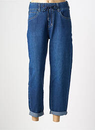Jeans coupe droite poches bleu BS JEANS femme