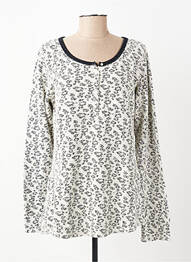 T-shirt manches longues manches longues beige SCOTCH & SODA femme