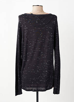 T-shirt manches longues manches longues noir MAISON SCOTCH femme