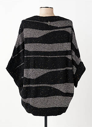Pull stretch manches 3/4 noir LOLA ESPELETA femme