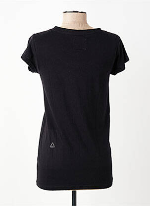 Top stretch manches courtes noir ELEVEN PARIS femme
