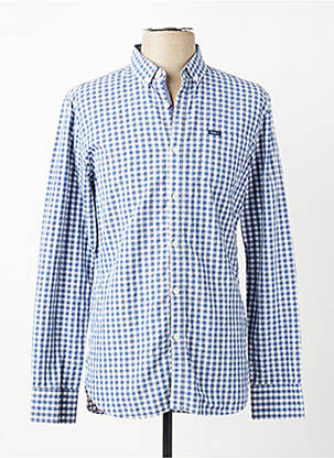 Chemise manches longues poches bleu PEPE JEANS homme