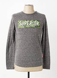 T-shirt manches longues manches longues gris LE TEMPS DES CERISES garçon
