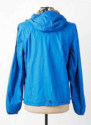 Coupe-vent poches a capuche bleu 80DBORIGINAL homme