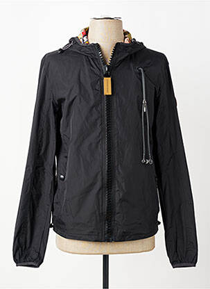 Coupe-vent poches a capuche noir 80DBORIGINAL homme