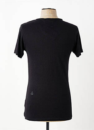 T-shirt coupe cintrée manches courtes noir ELEVEN PARIS homme