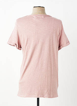 T-shirt coupe cintrée manches courtes rose ELEVEN PARIS homme