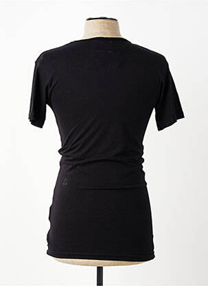 T-shirt coupe cintrée manches courtes noir ELEVEN PARIS homme