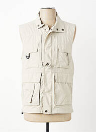 Gilet sans manche coupe cintrée beige COLUMBIA homme